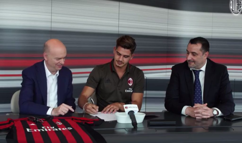 Andrè Silva al Milan