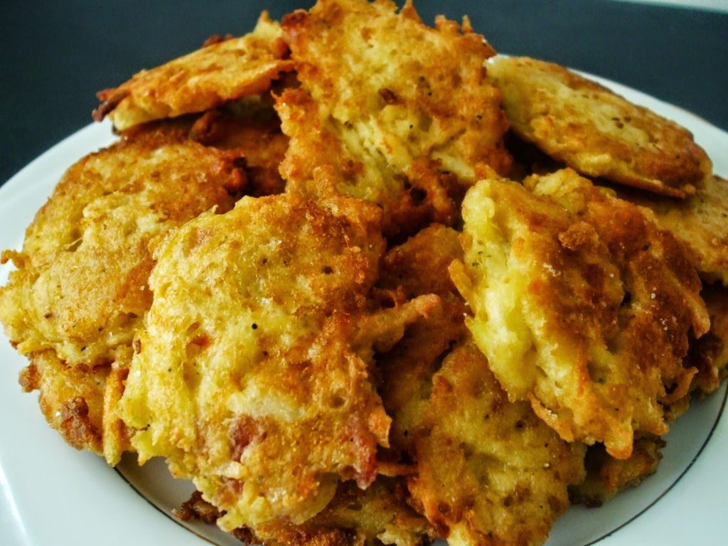 Frittelle di patate e cipolle