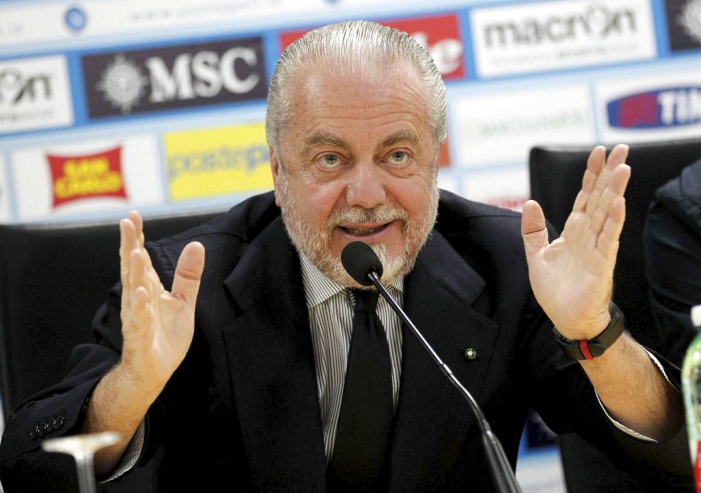 Napoli, De Laurentiis: “La Juve a Cardiff? Noi non avremmo perso 4-1”