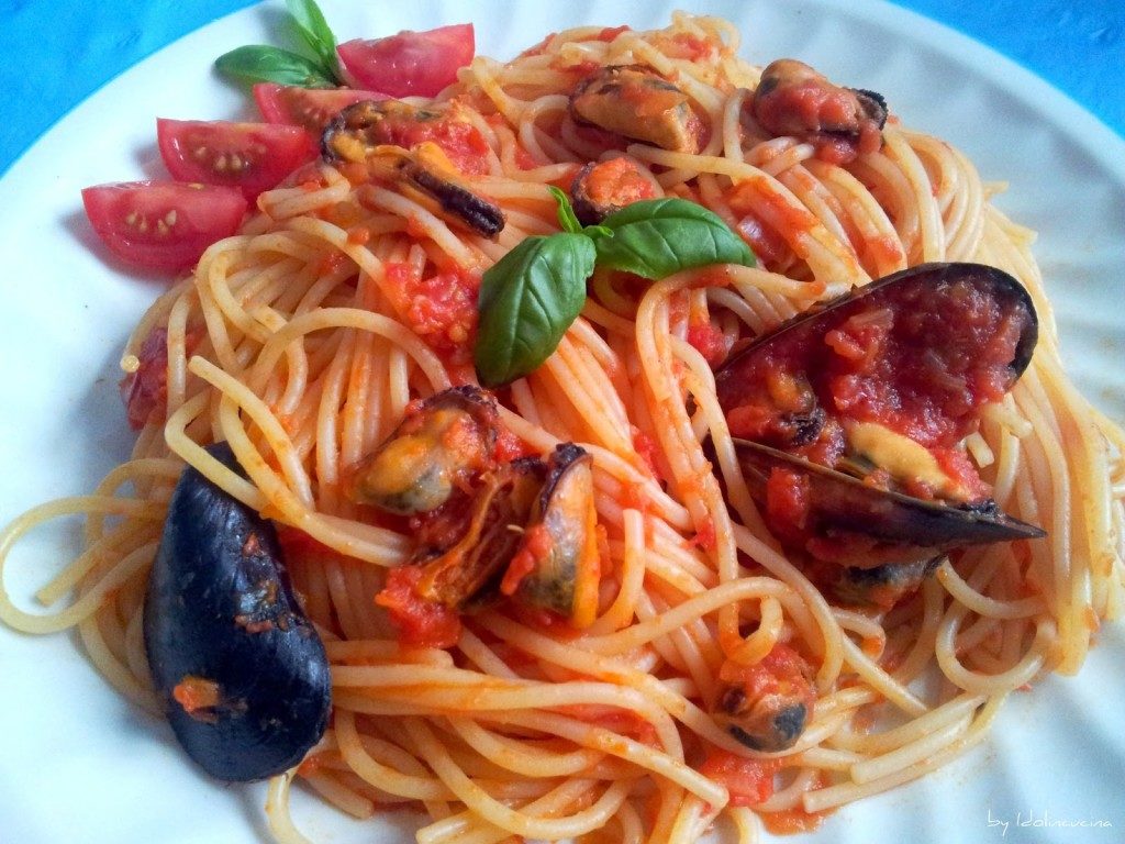 Spaghetti con le cozze