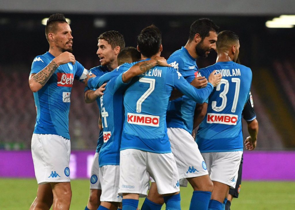 Champions, Napoli-Nizza 2-0