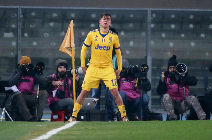 Serie A, Verona Juventus 1-3, doppietta di Dybala