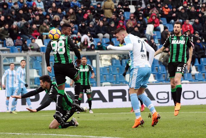 SERIE A: Sassuolo Lazio 0-3, biancocelesti scavalcano l’Inter