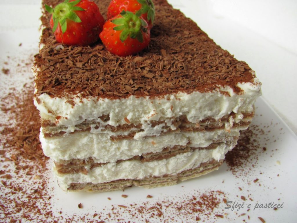 Semifreddo ai wafer